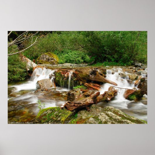 Bovenste Herfsten van Perry Creek Poster (Voorkant)