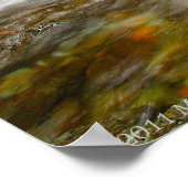 Bovenste Herfsten van Perry Creek Poster (Hoek)