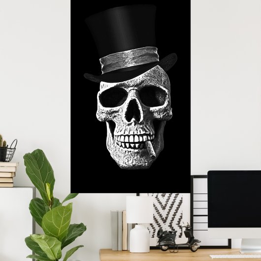 Bovenste hoed poster (Thuiskantoor)