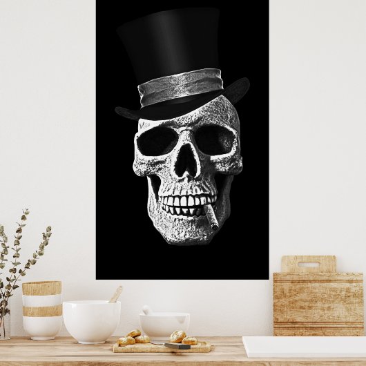 Bovenste hoed poster (Keuken)