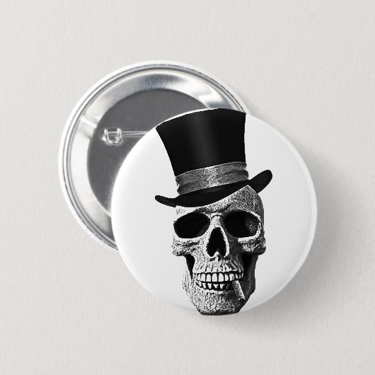 Bovenste hoed ronde button 5,7 cm (Voorkant /achterkant)