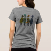 Bovenste hoeden door Eight Tri-Blend Shirt (Achterkant)