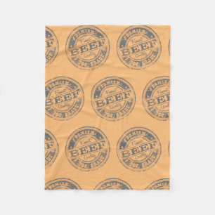 Bovenste Kwaliteit Rundvlees Lichte Kleuren Fleece Deken