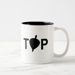 BOVENSTE LABEL TWEEKLEURIGE KOFFIEMOK