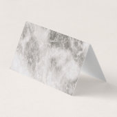 Bovenste marmer van de dakbedekking voor onroerend visitekaartje (Achterkant)