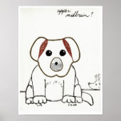 Bovenste middenhersenafdruk poster (Voorkant)