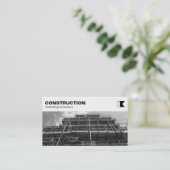 Bovenste paneel - Constructie - Opslagscherm B&W Visitekaartje (Staand voorkant)