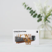 Bovenste paneel - Constructie - Towerkraan Visitekaartje (Staand voorkant)