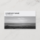 Bovenste paneel - Ernstig estuarium BW-Visitekaart Visitekaartje (Voorkant)