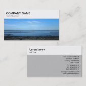 Bovenste paneel - Ernstig stuair Visitekaartje (Voorkant / Achterkant)