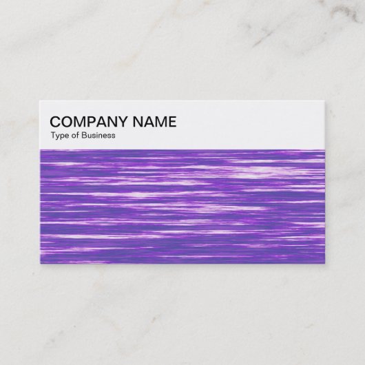 Bovenste paneel - Paarse interferentie-Visitekaart Visitekaartje (Voorkant)