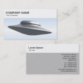 Bovenste paneel - Visitekaartje voor vliegende sch (Voorkant / Achterkant)