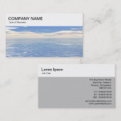 Bovenste paneel - Zee en Sky 07 Visitekaartje (Voorkant / Achterkant)