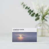 Bovenste paneel - Zonnestijging/Zonnevaste Visitek Visitekaartje (Staand voorkant)