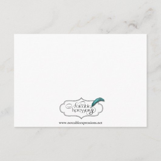 Bovenste petten en Stropdassen Gay Weddenschap Inv Informatiekaartje (Achterkant)