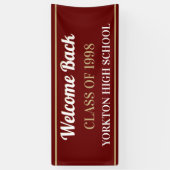 Bovenste pik! DOUANE-klasse reünie banner (Verticaal)