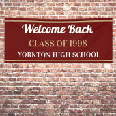 Bovenste pik! DOUANE-klasse reünie banner