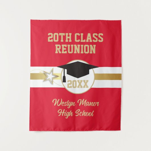 Bovenste pik! Elk jaar klasse Wandkleed (Voorkant)