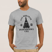 Bovenste Pistool - NAS Miramar T-shirt (Voorkant)