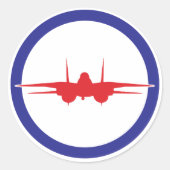 Bovenste Pistool Sticker (Voorkant)