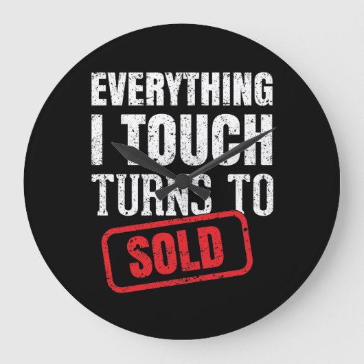 Bovenste Realtor Grote Klok (Voorkant)