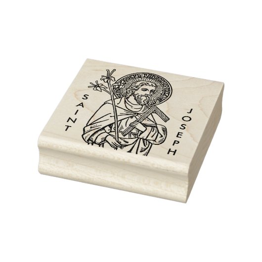 Bovenste romp van St. Joseph (Detail; DT 01) Rubberstempel (Stempel)