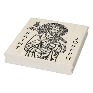 Bovenste romp van St. Joseph (Detail; DT 01) Rubberstempel