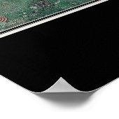 Bovenste satellietkaart van het Poster (Hoek)