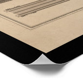 Bovenste Schuylkill Covered Bridge Philadelphia PA Poster (Hoek)