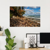 Bovenste strand poster (Thuiskantoor)