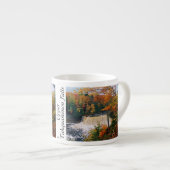 Bovenste Tahquamenon Herfst herfst espresso mok (Voorkant rechts)