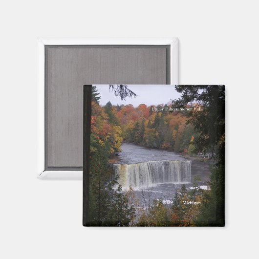 Bovenste Tahquamenon Herfst magnet (Voorkant / Achterkant)