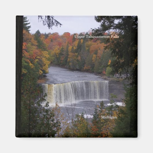 Bovenste Tahquamenon Herfst magnet (Voorkant)