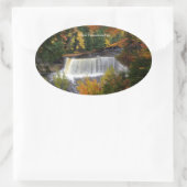 Bovenste Tahquamenon-Herfst sticker (Tas)
