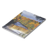 Bovenste Tahquamenon-Herfsten in UP Michigan in he Notitieblok (Linkerzijde)