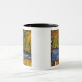 Bovenste Tahquamenon Herfsten in UP Michigan in Mok (Midden)