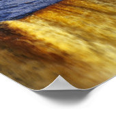 Bovenste Tahquamenon Herfsten in UP Michigan in Poster (Hoek)