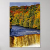 Bovenste Tahquamenon Herfsten in UP Michigan in Poster (Voorkant)
