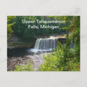 Bovenste Tahquamenon Herfsten, Michigan Briefkaart (Voorkant)