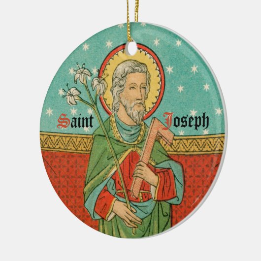 Bovenste Torso of St. Joseph (Detail; VVP 09) Keramisch Ornament (Links)