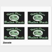 Bovenste Trailer Prullenbak stickers (Vel)