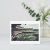 Bovenste Uitzicht van de honkbal van de Liga Nat'l Briefkaart (Staand voorkant)