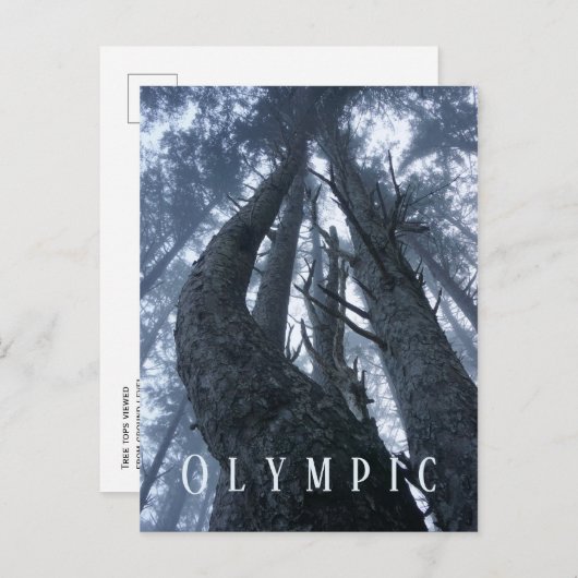 Bovenste Uitzicht van het Nationaal Park van de Gr Briefkaart (Voorkant / Achterkant)