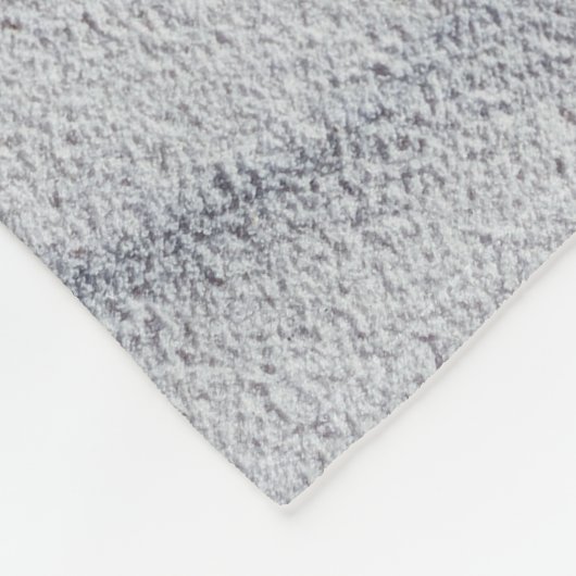 Bovenste uitzicht zandduinen fleece deken (Hoek)