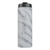 Bovenste uitzicht zandduinen thermosbeker (Voorkant)