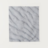 Bovenste uitzicht zandduinen wandkleed (Voorkant)