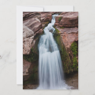 Bovenste Watervallen van de Colorado River Bedankkaart