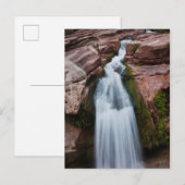 Bovenste Watervallen van de Colorado-rivier Briefkaart (Voorkant / Achterkant)