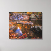 Bovenste Whiteoak-Herfsten, Nationaal Park Shenand Canvas Afdruk (Voorkant)