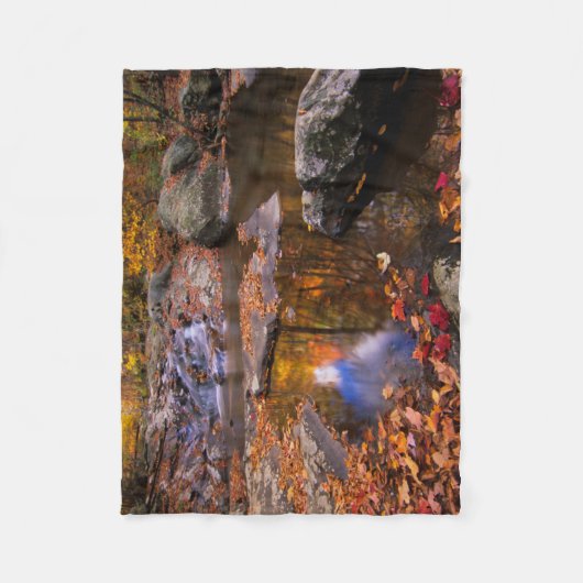 Bovenste Whiteoak-Herfsten, Nationaal Park Shenand Fleece Deken (Voorkant)